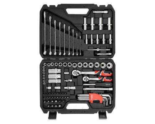 Набір інструментів 1/4" 3/8" 92 шт. YATO YT-38785