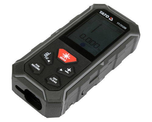 Двоспрямований лазерний далекомір 2 х 100 м YATO YT-731250