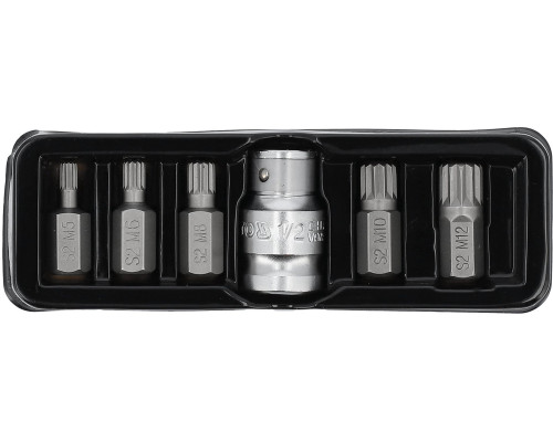 Набір біт із тримачем 6 шт. YATO YT-0414