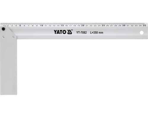 Алюмінієвий куточок 350 мм YATO YT-7082