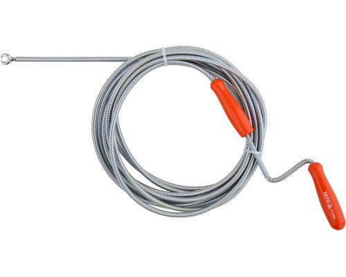 Трос для прочищення каналізації 5мх6мм YATO YT-25003