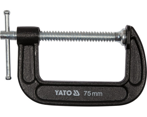 Гвинтовий затискач типу G 3" YATO YT-64252