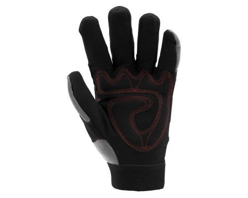 Захисні рукавички із синтетичної шкіри, посилені вставками р.9 YATO YT-74663