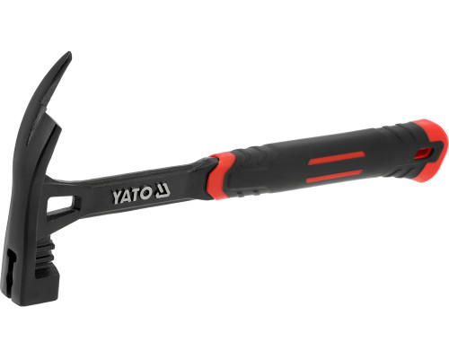 Молоток покрівельний монолітний кований 600 г YATO YT-45744