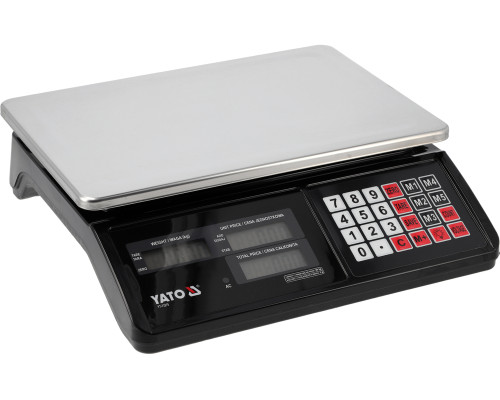 Електронні ваги 40 кг/5г YATO YT-73270