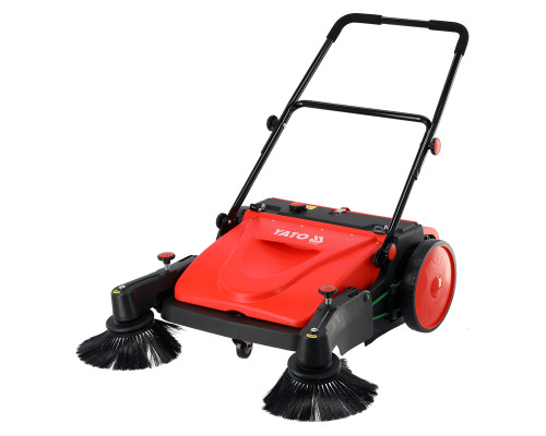 Ручна підмітальна машина, ширина 95 см, контейнер 45 л YATO YT-17412