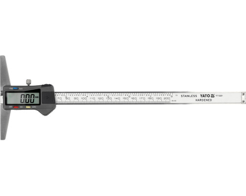 Електронний глибиномір 200 мм YATO YT-72251