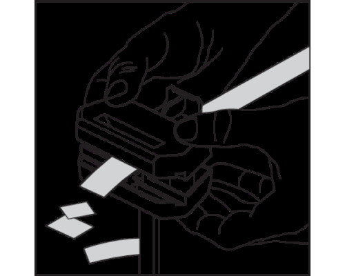 Ніж для шпону з передньою різальною крайкою YATO YT-57101