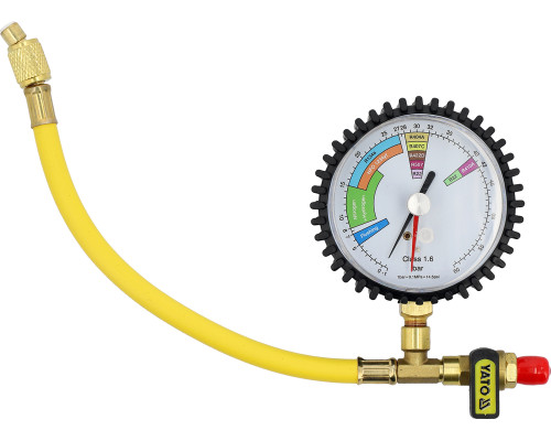 Комплект для перевірки герметичності системи кондиціонування повітря YATO YT-24794