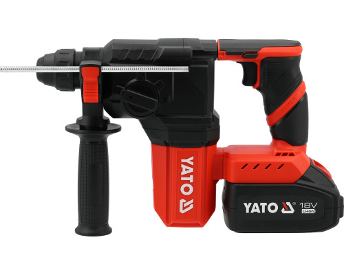 Безщітковий ударний дриль SDS+ 18 В 1x4 А·год YATO YT-827721