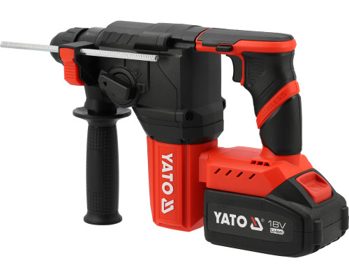 Безщітковий ударний дриль SDS+ 18 В 1x4 А·год YATO YT-827721
