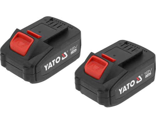 Безщітковий ударний дриль SDS+ 18 В 2x4 А·год YATO YT-827722