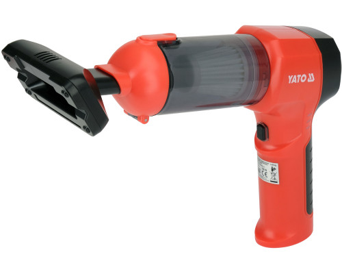 Бездротовий автомобільний порохотяг 100 Вт функція повітродувки YATO YT-85686