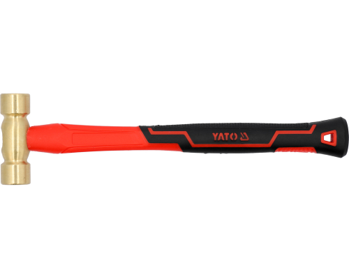 Молоток із мідною головкою 250 г YATO YT-45290