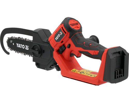 18-вольтова столярна ланцюгова пила (корпус) з безщітковим двигуном YATO YT-828116