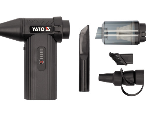Міні-турбо порохотяг з аксесуарами YATO YT-82936