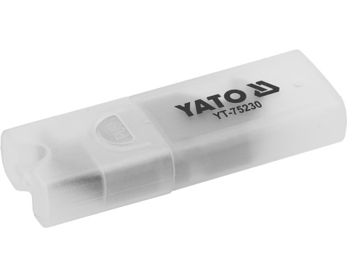 Трапециевидные крючкообразные лезвия, 10 шт. YATO YT-75230