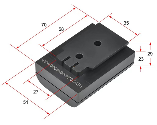 Акумулятор для лазерного нівеліра YT-30417 4000 мAг YATO YT-30418