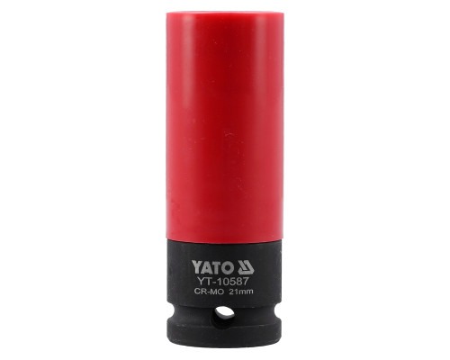 Ударна торцева головка для алюмінієвих дисків 21 мм YATO YT-10587