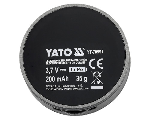 Роликовый измеритель длины до 100 м YATO YT-70991