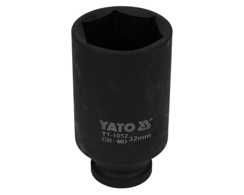 Довга ударна насадка 1/2" 32 мм YATO YT-1052