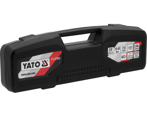 Ключ динамометричний 3/8" 10-60 Нм YATO YT-07692