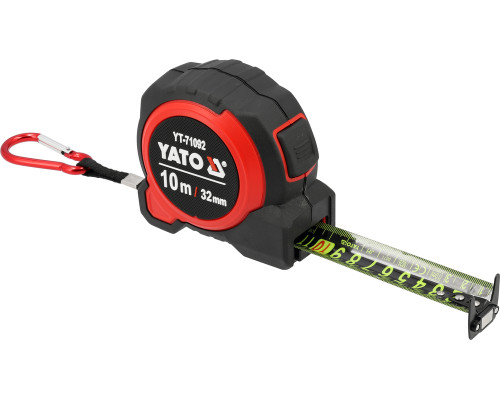 Рулетка измерительная 10м х 32мм YATO YT-71092