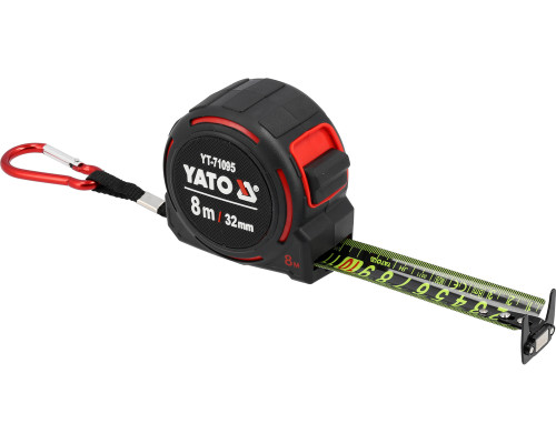 Рулетка измерительная 8 м х 32 мм YATO YT-71095