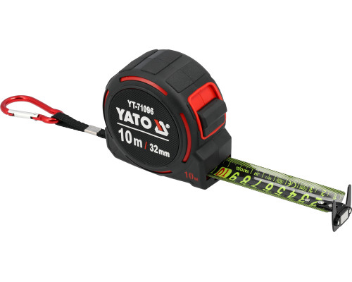 Рулетка вимірювальна 10 м х 32 мм YATO YT-71096