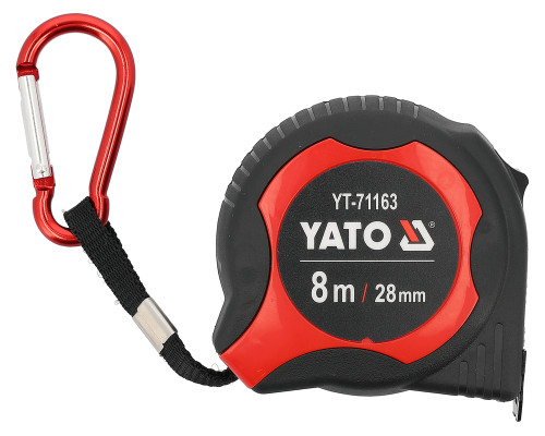 Рулетка вимірювальна 8 м х 28 мм YATO YT-71163