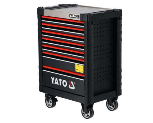 Шкафчик сервисный на 7 ящиков с замком YATO YT-09034