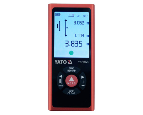 Двусторонний лазерный дальномер 2х60 м YATO YT-731249