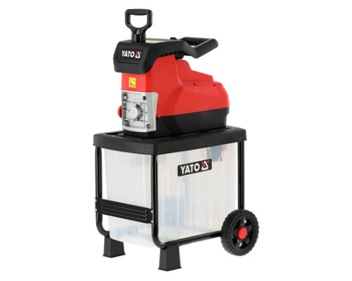 Тихий електричний подрібнювач гілок YATO YT-852371