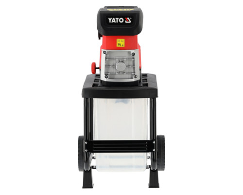 Тихий электрический измельчитель ветвей YATO YT-852371