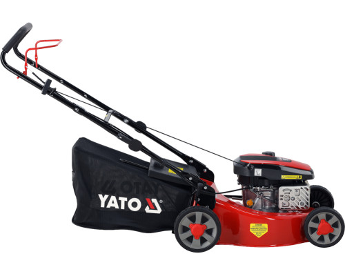 Бензиновая газонокосилка LONCIN 139 см³, ширина захвата 46 см YATO YT-85501