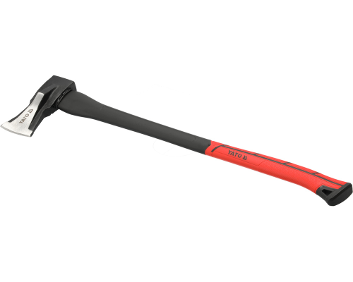 Сокира-колун із клином 2000 г з ручкою зі скловолокна 800 мм YATO YT-79982
