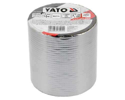 Бутилова стрічка 150 мм x 10 м YATO YT-72547