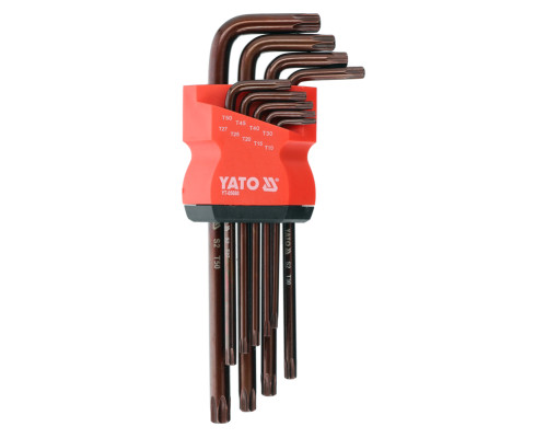 Набор ключей TORX T10-T50 9шт. YATO YT-05680