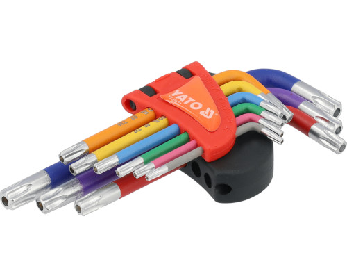 Набор ключей TORX T10-T50 9 шт. YATO YT-05637
