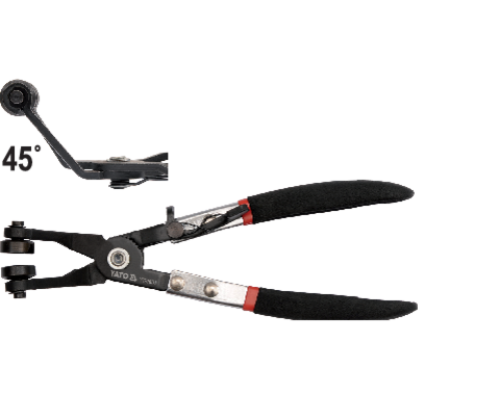 Вигнуті щипці для розширювальних затискачів YATO YT-0651