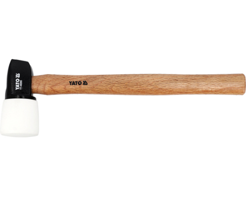 Молоток з гумовим ударником YATO YT-46060