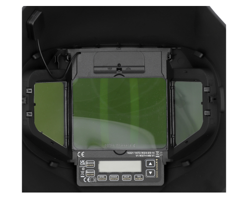 Зварювальна маска ULTRA WIDE DIGITAL TRUE COLOR YATO YT-73938