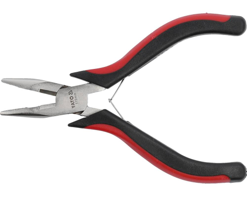 Прямоплоскогубці, подовжені міні 115 мм YATO YT-2083