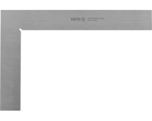 Сталевий слюсарний розміточний кутник 300x200 мм YATO YT-70755