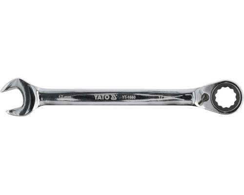 Комбінований ключ з тріскачкою на 17 мм YATO YT-1660