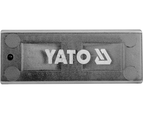 Ніж із трапецієподібним лезом + запасні леза 61х33 мм YATO YT-7534