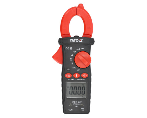 Універсальні струмовимірювальні кліщі з автоматичним вибором діапазону YATO YT-730935