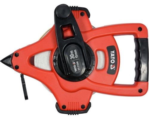 Рулетка геодезична 30м x 15мм YATO YT-71540