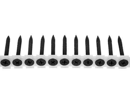 Фосфатовані гвинти для шуруповертів на стрічці 3,5х25мм по металу 1000шт YATO YT-09440