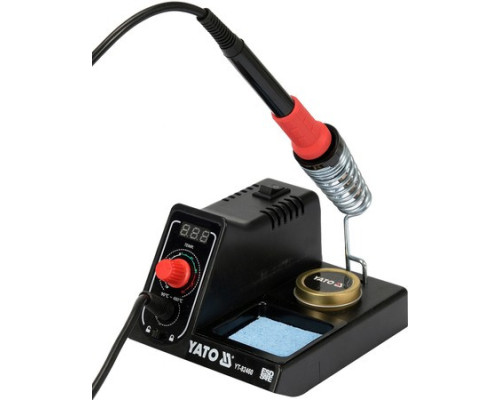 Паяльна станція потужністю 60 Вт із РК-дисплеєм YATO YT-82460